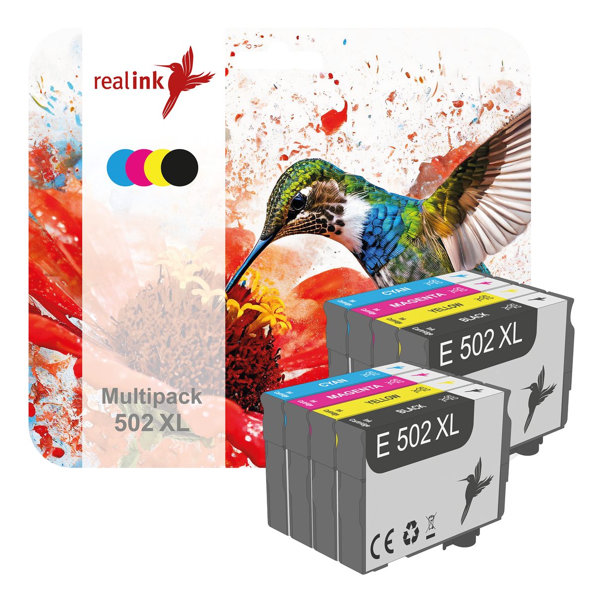 realink 502 XL 8er-Pack für Epson